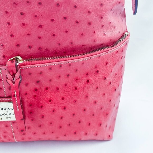Dooney & Bourke Dillen Hobo Bag, Pink Pebbled Leather, Orig. $298.00 - Picture 3 of 12